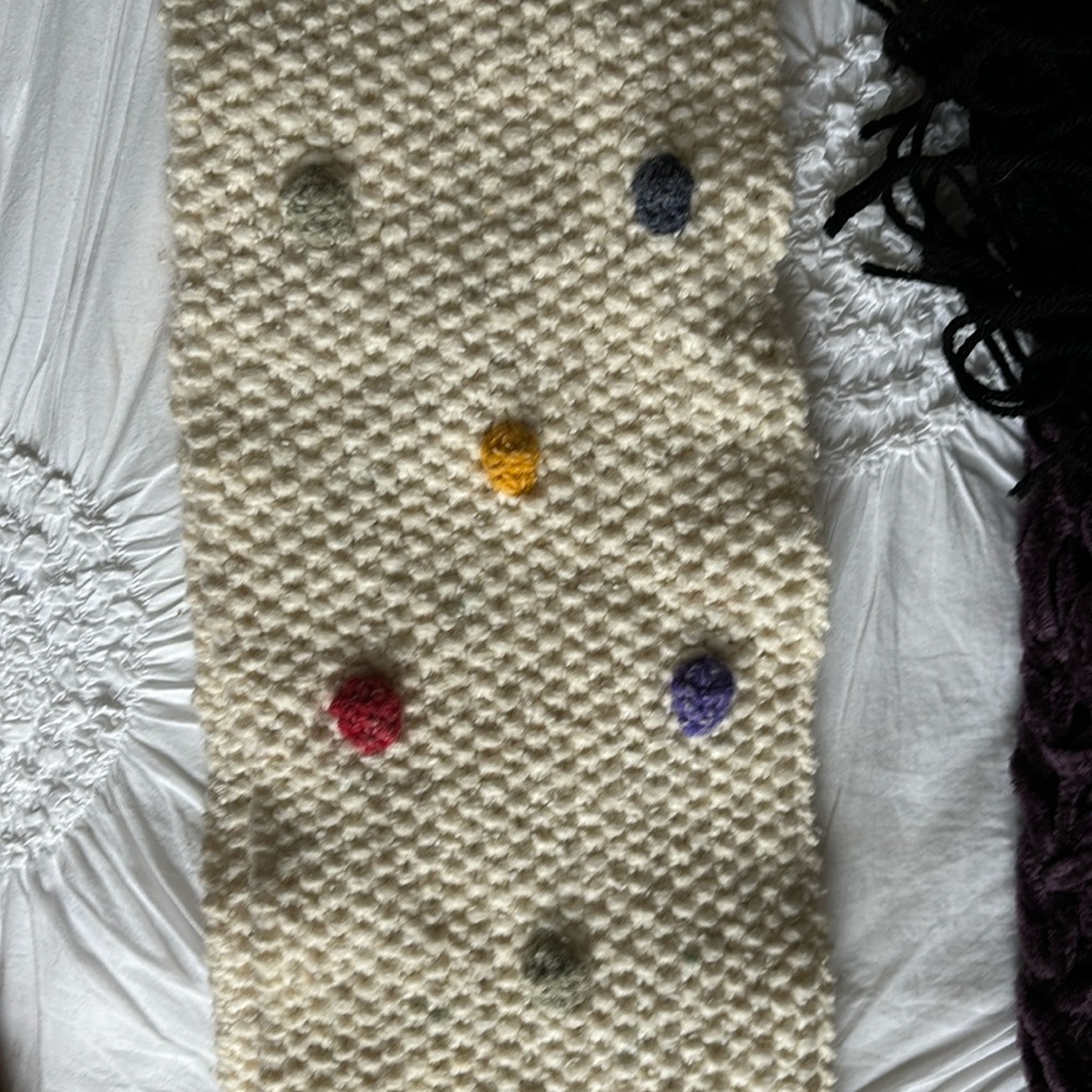Crochet kids scarf